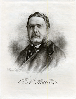 P. Raymond Audibert's 'Chester A. Arthur'