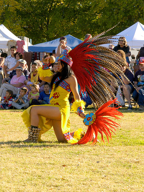 Aztec Dancer, 8th Annual Pahrump Pow Wow, Pahrump, Nevada 2006 - © Mickey Cox 2006