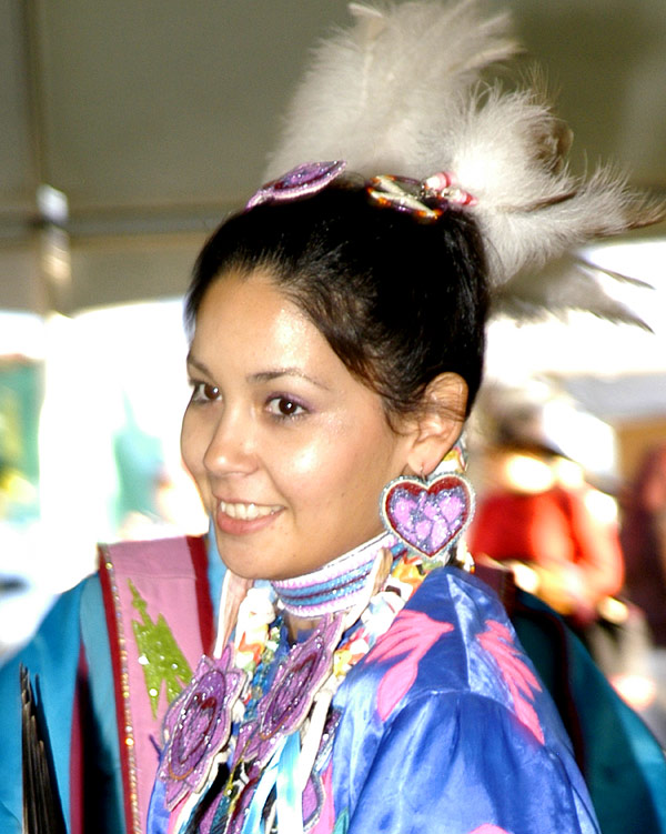  Barbara Hartzell - Jingle Dancer - Instructor Native Dance Troupe - © Mickey Cox 2006