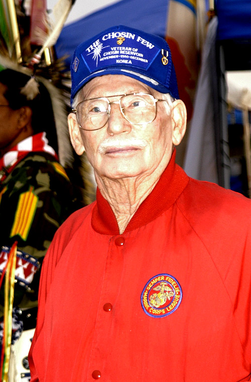 Mr. Charles Mapesl, USMC RET., Veteran of Chosin Reservoir Korea, 1950, © Mickey Cox 2006