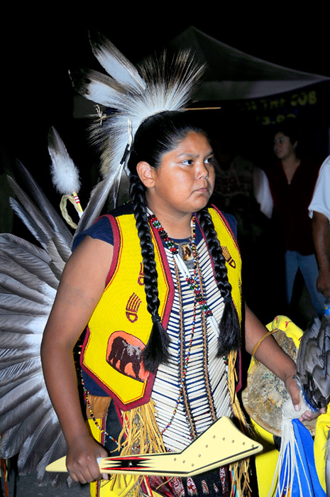  'Chunky' at the Pahrump Pow Wow, Pahrump, Nevada 2008 - &copy 2008 Mickey Cox