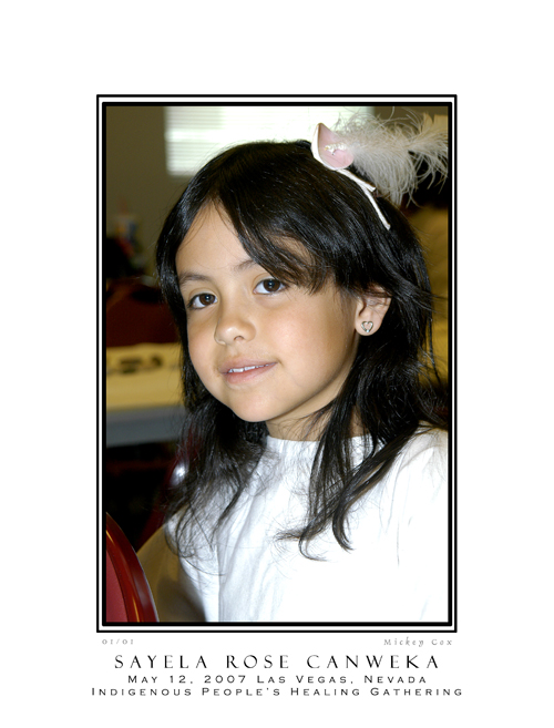 Sayela Rose CanWeKa, Wajaje Titunwan Nation - 2007, © Mickey Cox 2007