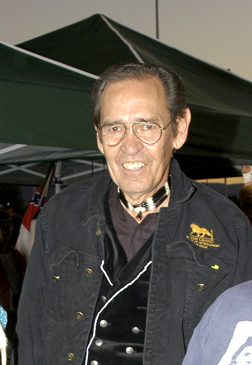 Mr. Frank Joseph Bernard, Chair - Las Vegas Intertrimbal Veterans Powwow -  &copy; Mickey Cox 2006