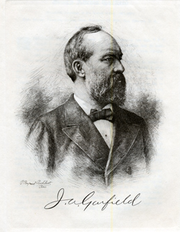 P. Raymond Audibert's 'James Abram Garfield'