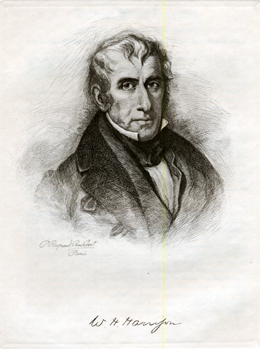 P. Raymond Audibert's 'William Henry Harrison'