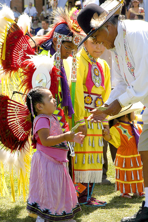 Harry James, Director of West Valley Pow Wow, Salt Lake City, Utah, 2006, © Mickey Cox 2006