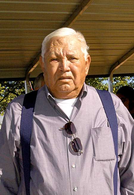 Herschel Kaulaity - Navajo Code Talker - Sundancer  - Drummer/Singer - 2006, © Micley Cox 2006