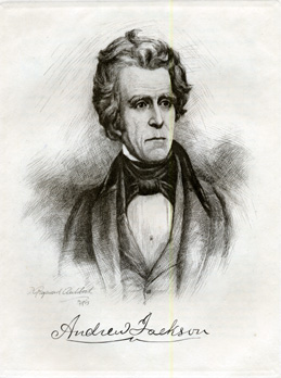 P. Raymond Audibert's 'Andrew Jackson'