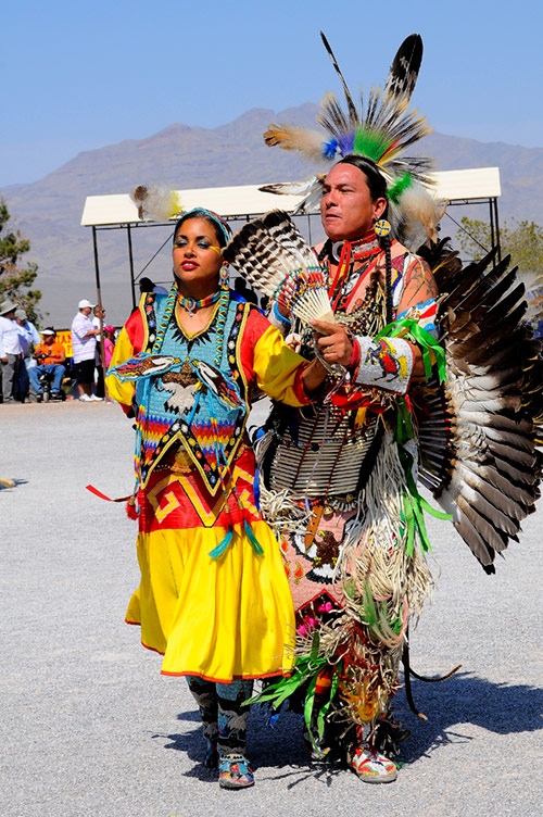 Couples Dance Contest, Snow Mountain Pow Wow, Las Vegas, Nevada 2009  -  &copy 2009 Mickey Cox