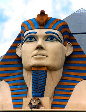 The Sphinx at The Luxor, 2003