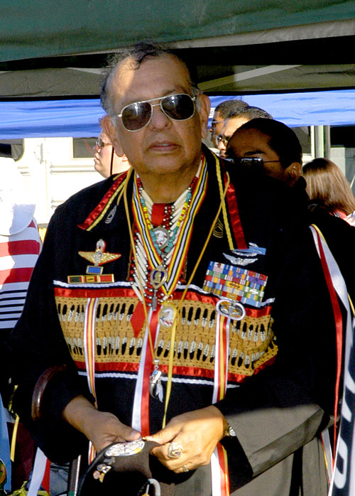 Marshall Tall Eagle, Creator of the Warrior's Medal of Valor, © Mickey Cox 2006