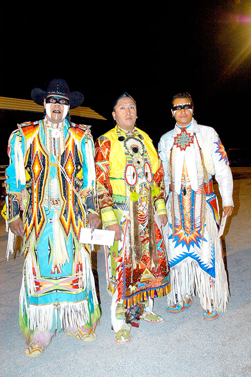 Mens Traditional Dancers, Snow Mountain Pow Wow 2007 - © Mickey Cox 2007