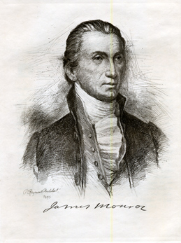 P. Raymond Audibert's 'James Monroe'