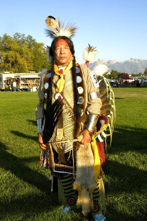 Roshi Tome' Roubideaux, Lakota , West Valley Pow Wow, 2006, © Mickey Cox, 2005
