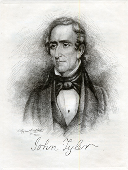 P. Raymond Audibert's 'John Tyler'