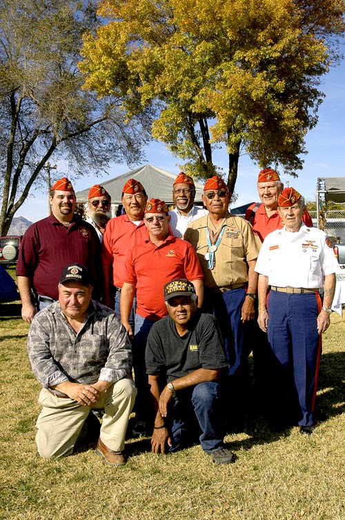 USMC Retirees, Pahrump, Nevada - 2006 -  © Mickey Cox 2006